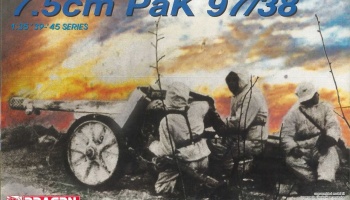 Model Kit military 6123 - 7.5cm PaK 97/38 (1:35)