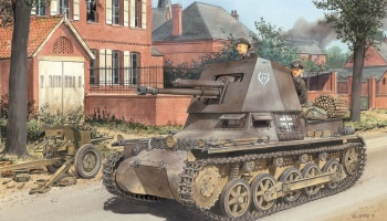 SLEVA 530,-Kč Discount 34% - PANZERJÄGER I 4.7cm PaK(t) EARLY PRODUCTION (SMART KIT) (1:35) Model Kit military 6258 - Dragon