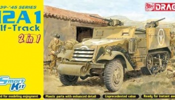 Model Kit military  M2 HALF-TRACK (2 IN 1) (SMART KIT) (1:35) - Dragon