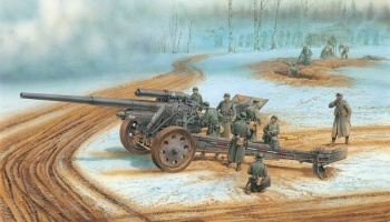 Model Kit military 6411 - GERMAN s 10cm KANONE 18 (1:35) - Dragon