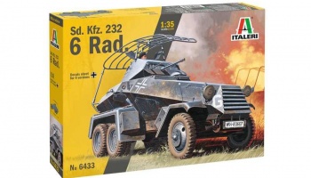 Sd. Kfz. 232 6 Rad. (1:35) Model Kit military 6433 - Italeri