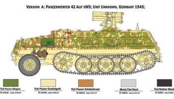 Model Kit military 6562 - 15 cm Panzerwerfer 42 auf sWS (1:35) - Italeri