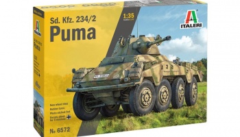 Sd. Kfz.234/2 Puma (1:35) - Model Kit military 6572 - Italeri