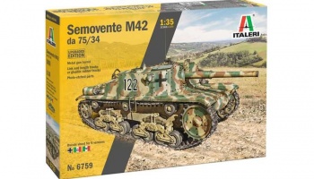 Semovente M42 da 75/34 Upgrade Edition (1:35) Model Kit military 6759 - Italeri