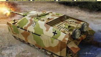 Sd.Kfz.162 Jagdpanzer IV A-0 (1:35) Model Kit military 6843 - Dragon