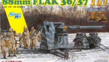 Model Kit military 6923 - 88mm FlaK 36/37 (2 in 1) (1:35)
