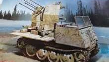 Model Kit military 6934 - RSO/3 with 2cm FLAKVIERLING (1:35) - Dragon