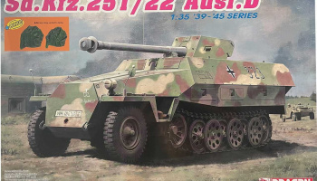 Model Kit military 6963 - Sd.Kfz.251/22 Ausf.D w/7.5cm PaK 40 (1:35)
