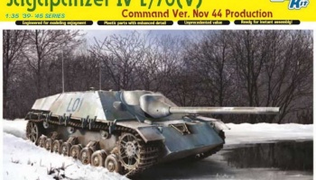 Jagdpanzer IV L/70(V) Command Ver. Nov. 44 Production (1:35) Model Kit military 6978 - Dragon