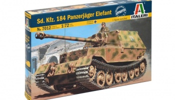 Model Kit military 7012 - Sd. Kfz. 184 Panzerjager Elefant (1:72) - Italeri