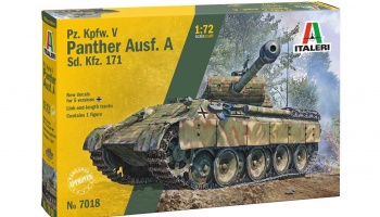 Model Kit military 7018 - Sd.Kfz. 171 Pz.Kpfw. V Panther Ausf. A (1:72)