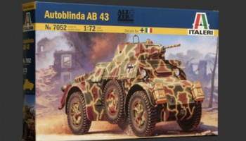 Model Kit military 7052 - AUTOBLINDA AB 43 (1:72) - Italeri