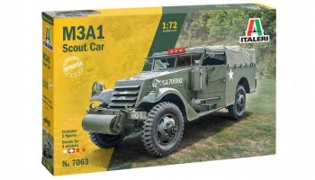 Model Kit military - M3A1 Scout Car (1:72) - Italeri