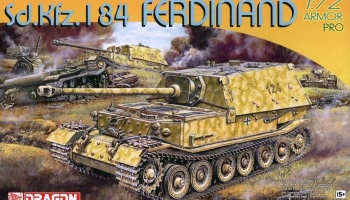 Sd.Kfz.184 FERDINAND (1:72) Model Kit military 7344 - Dragon