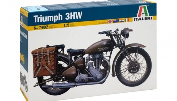 TRIUMPH 3HW (1:9) Model Kit 7402 - Italeri