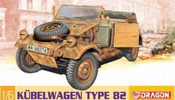 KÜBELWAGEN (1:6) Model Kit military 75003 - Dragon