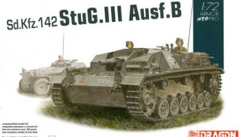 Model Kit military 7636 - StuG.III Ausf.B w/Neo Track (1:72)
