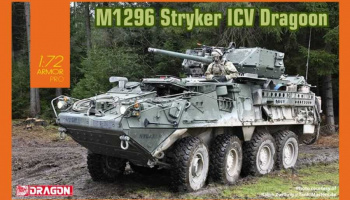 Model Kit military M1296 Stryker ICV Dragoon (1:72) - Dragon