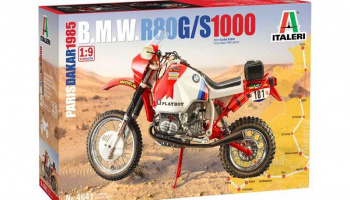 Model Kit motorka 4641 - BMW 1000 Dakar 1985 (1:9)- Italeri