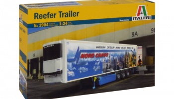 REEFER TRAILER (1:24) Model Kit 3904 - Italeri