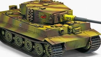 Model Kit tank 13314 - TIGER-1 "LATE VERSION" (1:35)