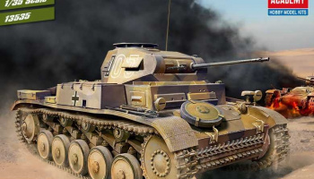 German Panzer II Ausf.F "North Africa" (1:35) - Academy