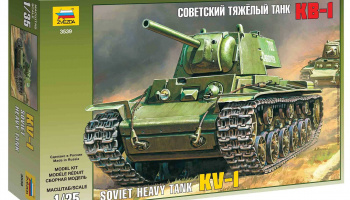 Model Kit tank 3539 - KV-1 SOVIET HEAVY TANK (1:35)