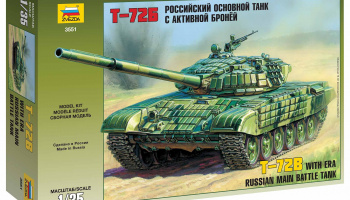 Model Kit tank 3551 - T-72B ERA (1:35) - Zvezda