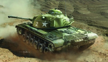 Model Kit tank 3559 - M48A1 (SMART KIT) (1:35) - Dragon