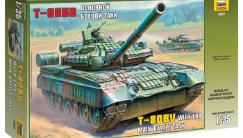 Russian Main Battle Tank T-80BV (1:35) - Zvezda