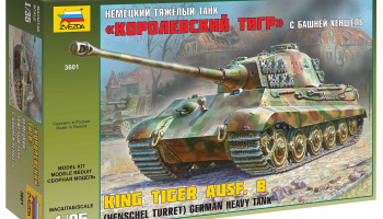 Model Kit tank 3601 - Kingtiger Henschel (1:35)