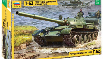 T-62 Soviet Main Battle Tank (1:35) - Zvezda