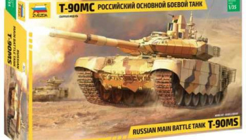 Model Kit tank - T-90 MS Russian MBT (1:35) - Zvezda