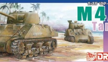 Model Kit tank 6062 - M4A2 TARAWA (1:35) - Dragon