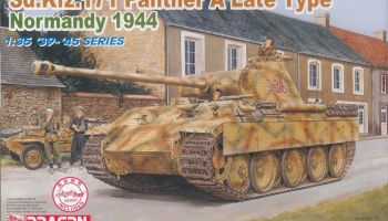 Model Kit tank 6168 - Sd.Kfz. 171 PANTHER A LATE TYPE, NORMANDY 1944 (1:35)
