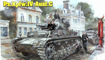 Model Kit tank 6291 - Pz.Kpfw.IV Ausf.C (1:35)
