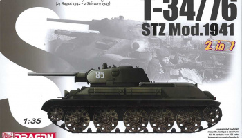 T-34/76 STZ MOD.1941 (1:35) Model Kit tank 6448 - Dragon