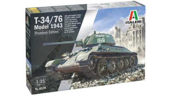 Model Kit tank - T-34/76 Mod. 43 (1:35) - Italeri
