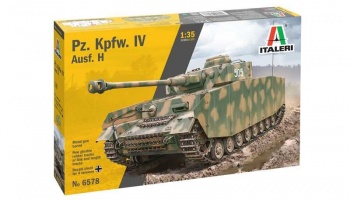 Model Kit tank - Pz. Kpfw. IV Ausf. H (1:35) - Italeri