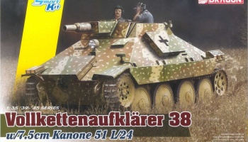 Model Kit tank 6815 - Vollkettenaufklaerer 38 w/7.5cm Kanone 51 L/24 (1:35)