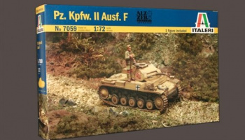 Model Kit tank 7059 - Pz.Kpfw. II Ausf. F (1:72)