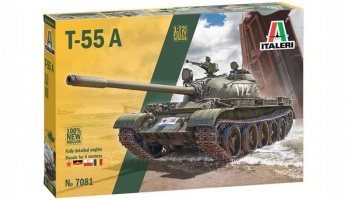 Model Kit tank 7081 - T-55 A (1:72) - Italeri