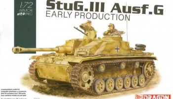 Model Kit tank - StuG.III Ausf.G Early Production w/Neo Track (1:72) - Zvezda