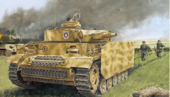 Model Kit tank 7407 - PZ.KPFW.III AUSF.N W/SIDE-SKIRT ARMOR (1:72)