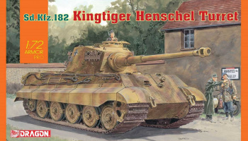 Model Kit tank 7558 - Sd.Kfz.182 Kingtiger Henschel Turret (1:72)