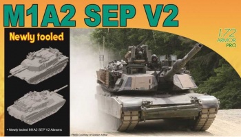 Model Kit tank - M1A2 SEP V2 (1:72) - Dragon