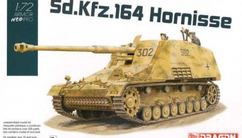 Model Kit tank - Sd.Kfz.164 Hornisse w/NEO Track (1:72) - Dragon