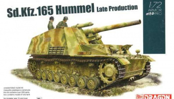 Model Kit tank  Sd.Kfz.165 Hummel Late Production w/NEO Tracks (1:72) - Dragon