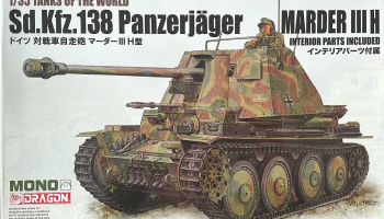 Model Kit tank MD003 - MARDER III H (1:35) - Dragon