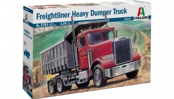 Freightliner Heavy Dumper Truck (1:24) Model Kit truck 3783 - Italeri